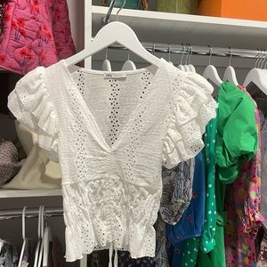 Cute Zara top xs, new no tags unworn